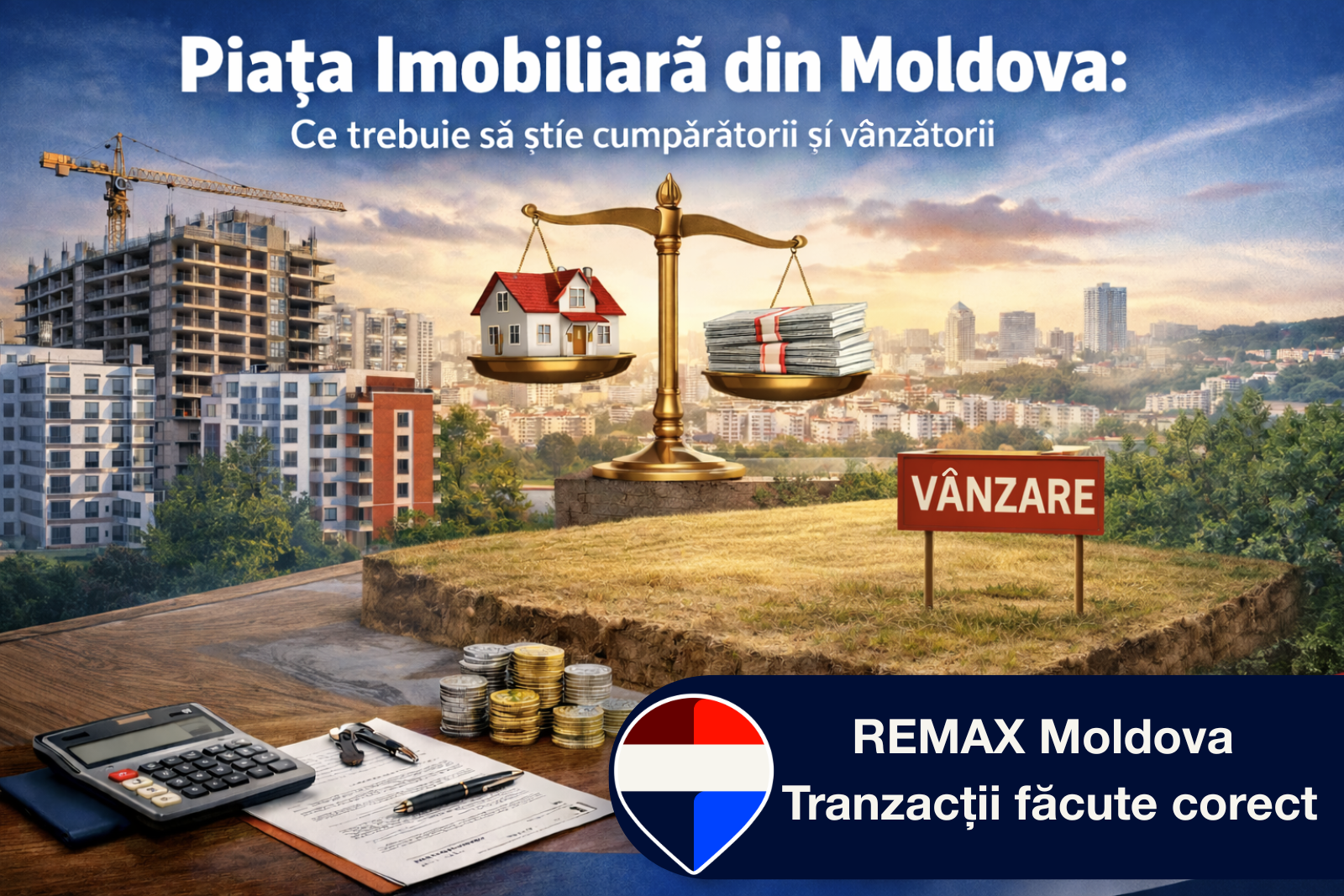 Piața imobiliară din Moldova: ce trebuie să știe cumpărătorii și vânzătorii
