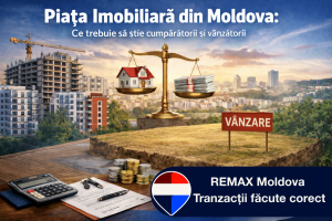 Piața imobiliară din Moldova: ce trebuie să știe cumpărătorii și vânzătorii