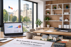De la începător la antreprenor imobiliar în Republica Moldova